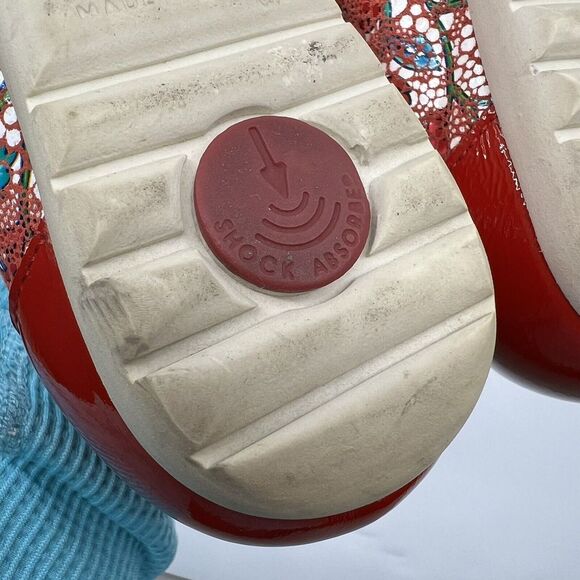 Sabrinas Ballet Flats Red Patent‎ Leather Cap Toe Spain Butterfly Bow 36 5.5-6 - Picture 8 of 13